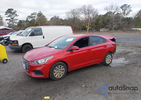 2021 Hyundai Accent Se z USA, uszkodzony, nr VIN 3KPC24A60ME138085